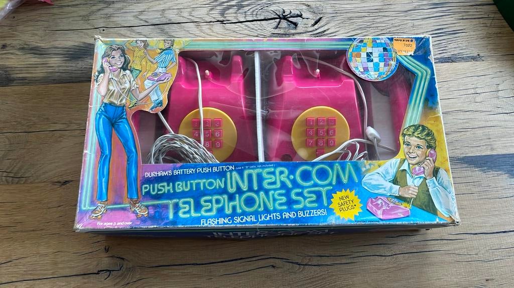 Vintage speelgoed telefoons, Ophalen of Verzenden, Zo goed als nieuw