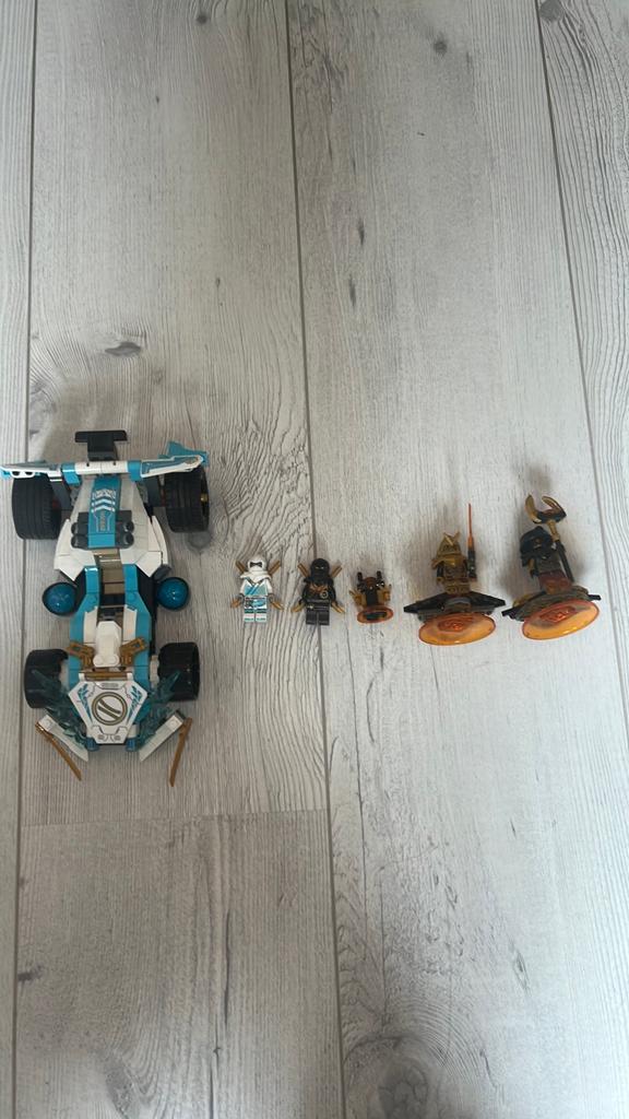 LEGO 71791 Ninjago Zane’s drakenkracht Spinjitzu racewagen, Ophalen of Verzenden, Zo goed als nieuw