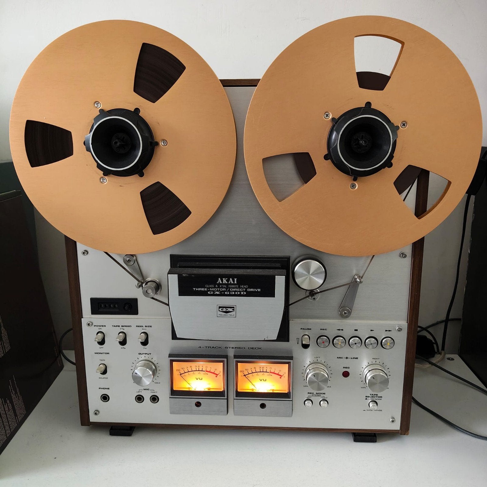 Akai Bandrecorder GX-630D - Gereviseerd, Audio, Tv en Foto, Ophalen, Bandrecorder, Met banden