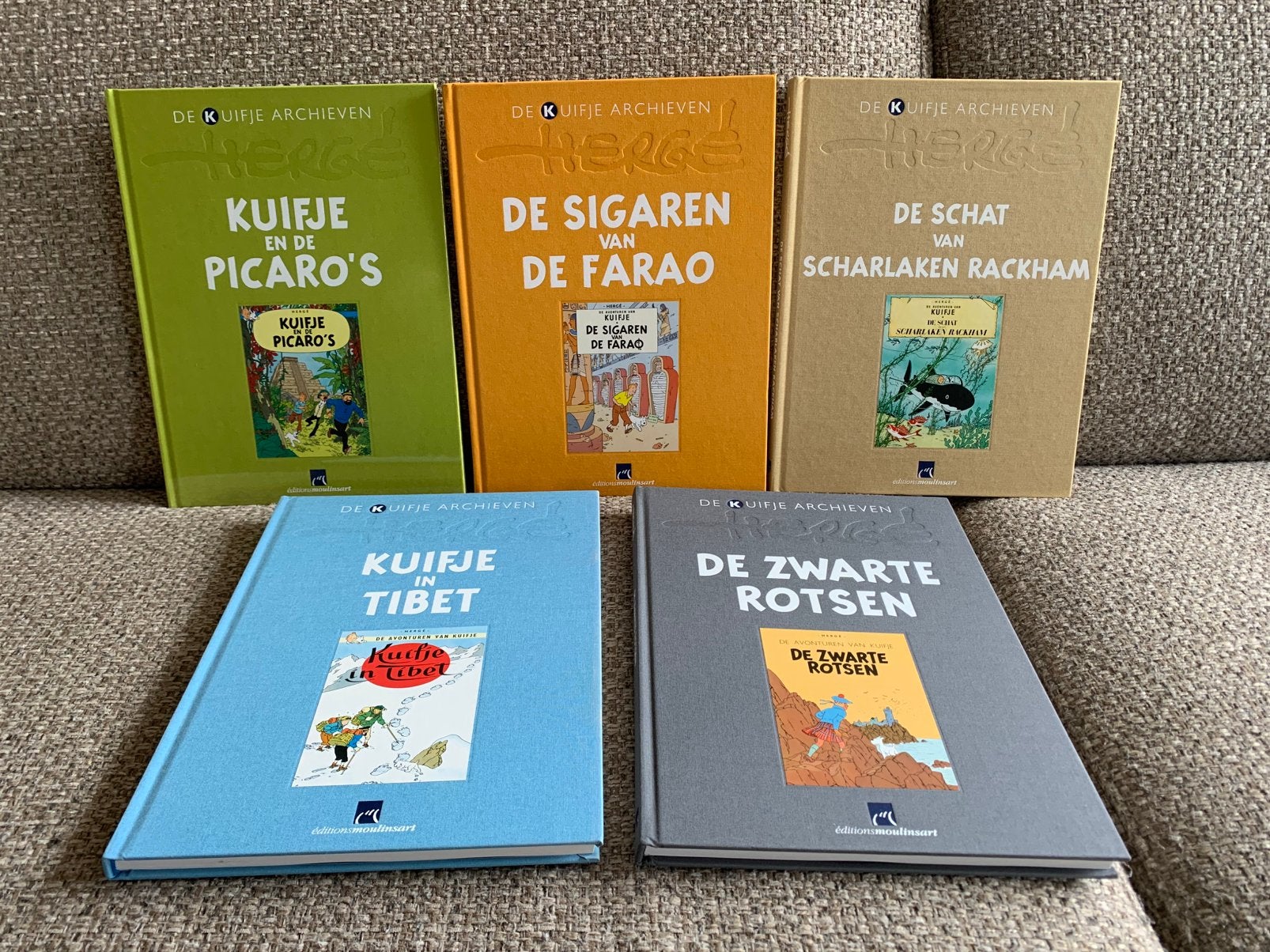 3x Kuifje archieven (nette staat, ook losse verkoop), Boeken, Meerdere stripboeken, Ophalen of Verzenden, Zo goed als nieuw