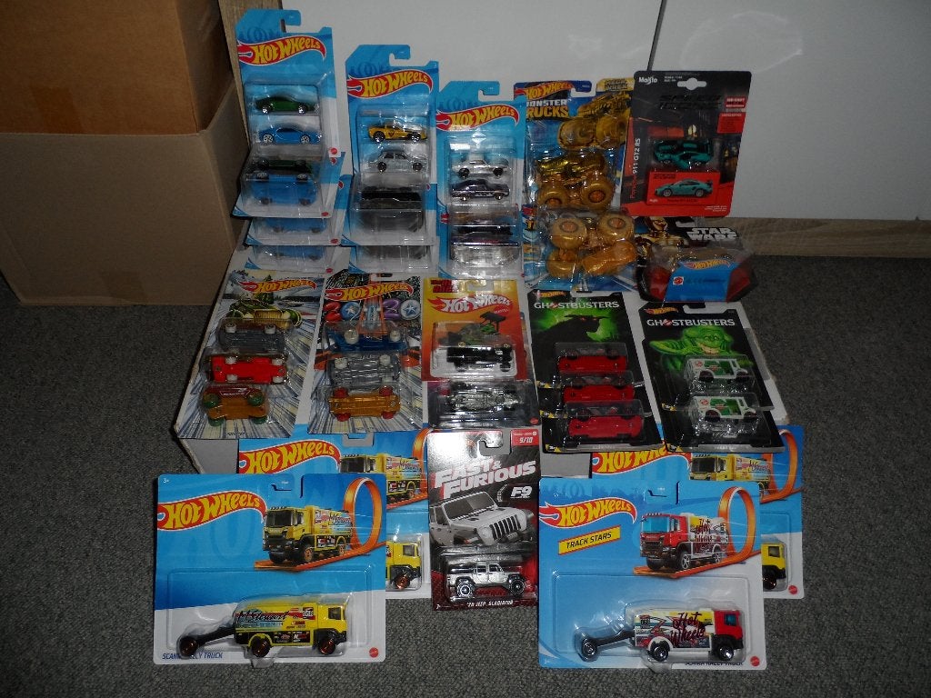 Grote partij nieuwe Hot Wheels autootjes 1:64, Ophalen of Verzenden, Nieuw, Auto