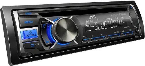 Autoradio JVC K-DX40 metUSB&AUX&VAR.VERLICHTING&DOOS&boekjes, Ophalen of Verzenden, Zo goed als nieuw