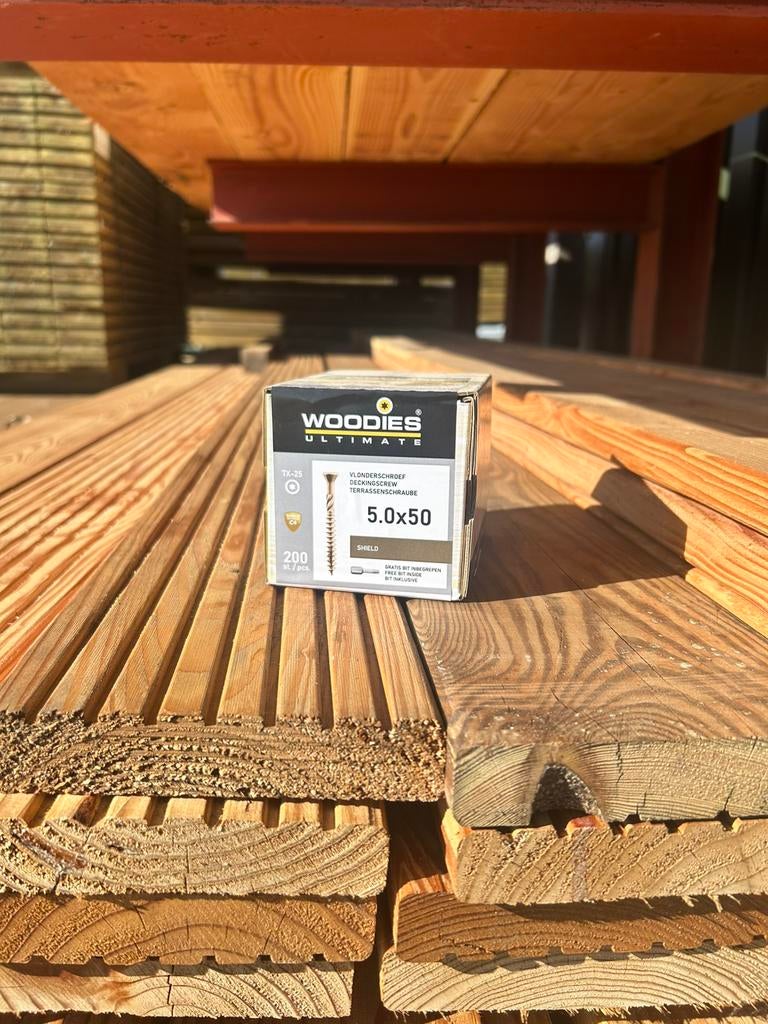 Vlonder pakketactie!, Wiedijk wood products, Verzenden, Nieuw, Hout