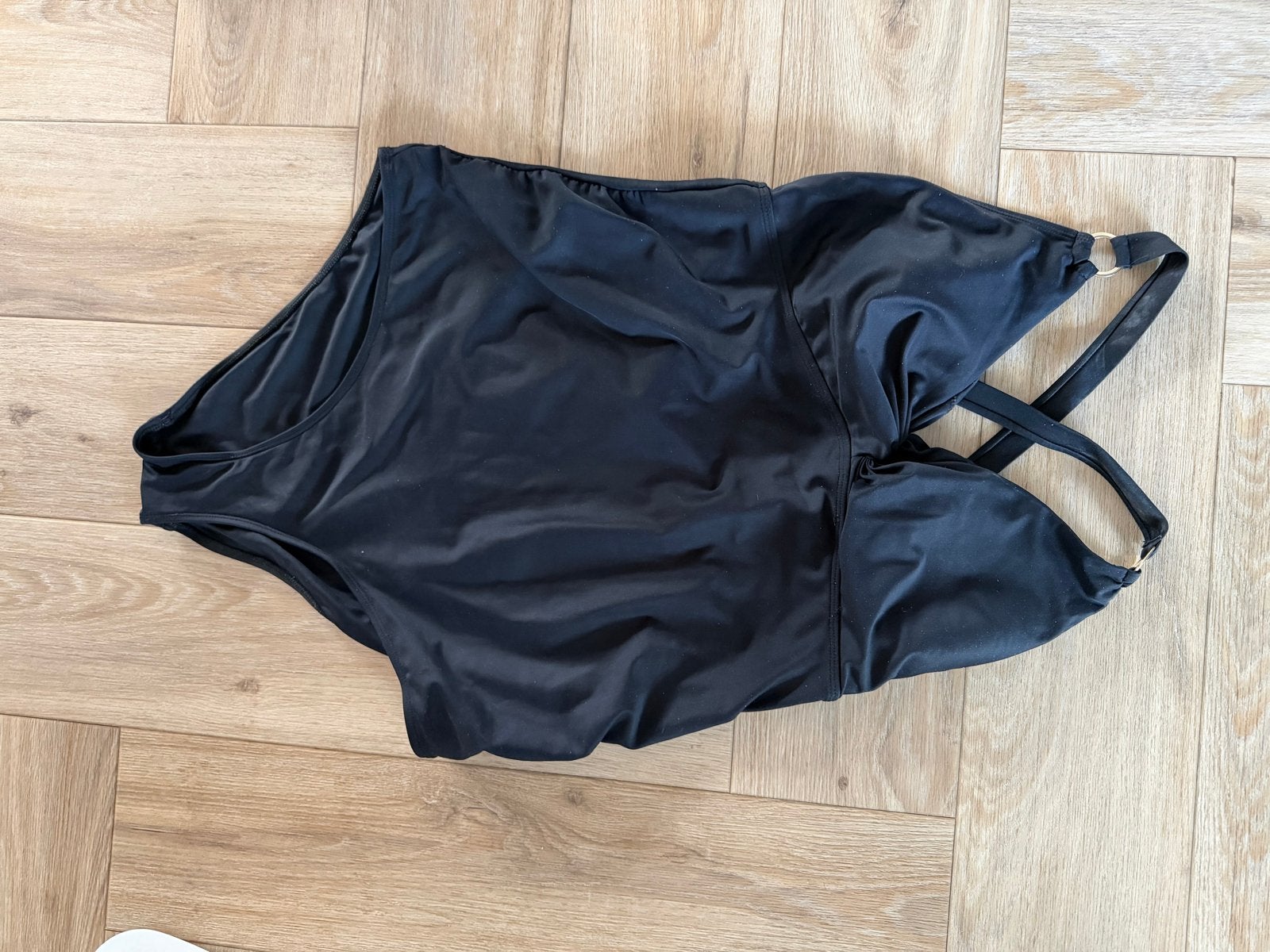 Zwangerschapsbadpak Zwart Maat L - Sepharine, Ophalen of Verzenden, Maat 42/44 (L), Zwart, Lingerie of Zwemkleding