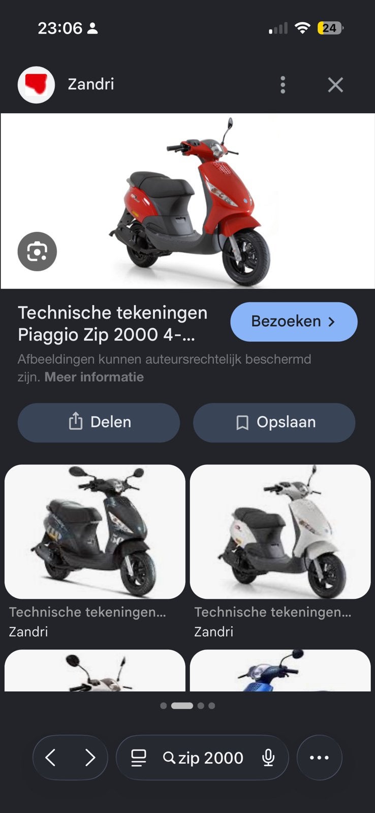 Zip 2000 loop of sloop gezocht bied alles aan!, Ophalen