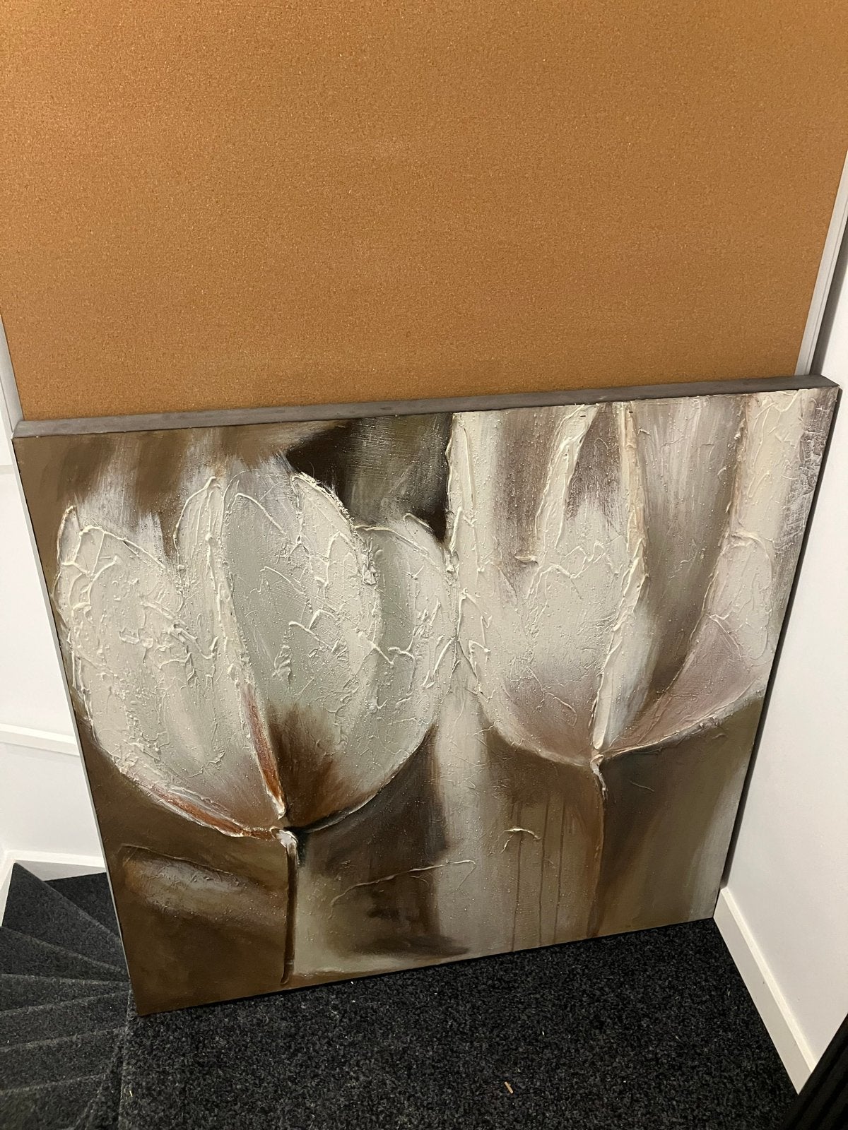 Cobra Art Schilderij "Tulpen" (3D Textuur) – Model P397, Ophalen