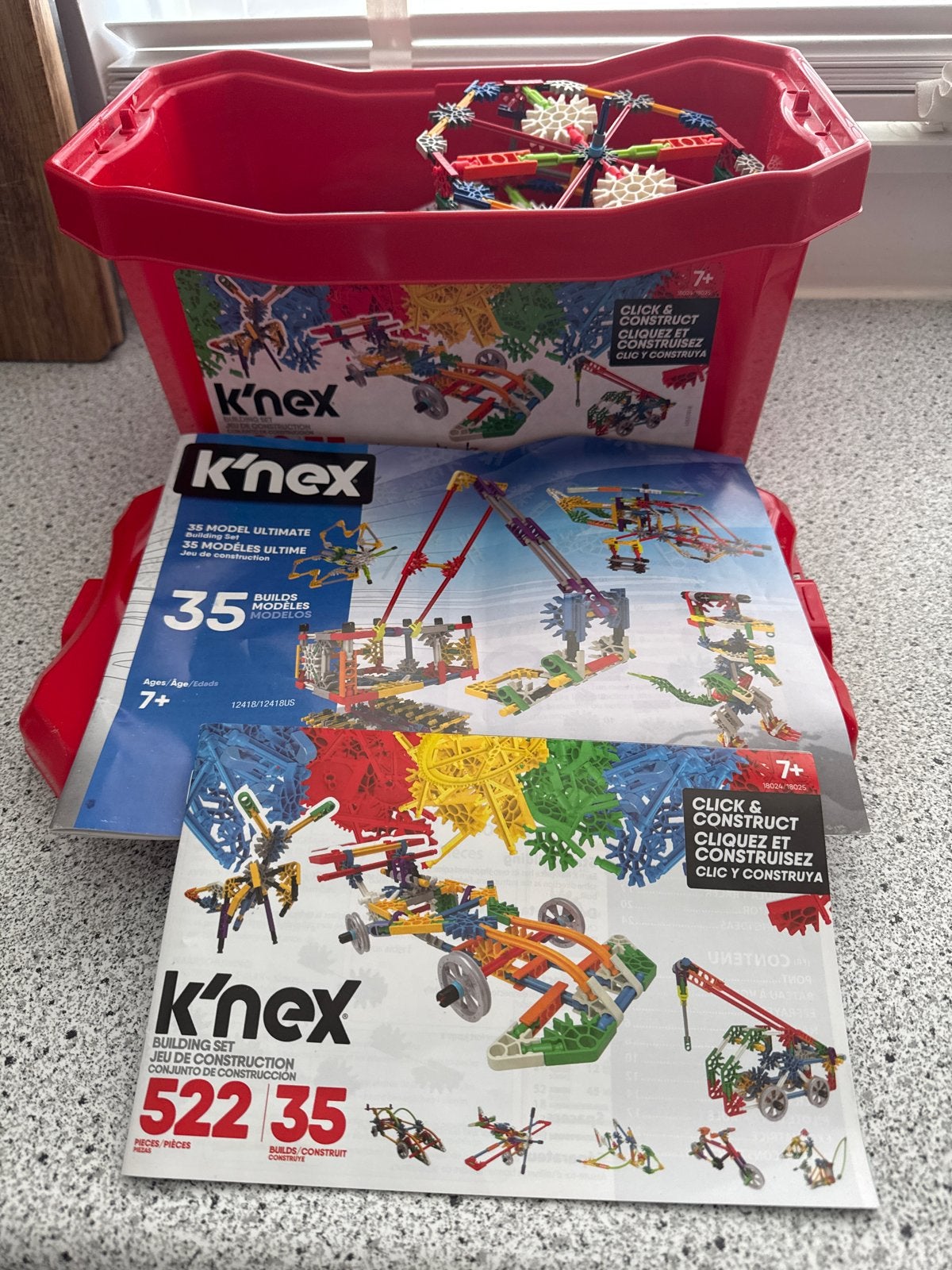 K'nex 35 Model Bouwset - 522 Stukjes, Ophalen, Gebruikt, K'nex
