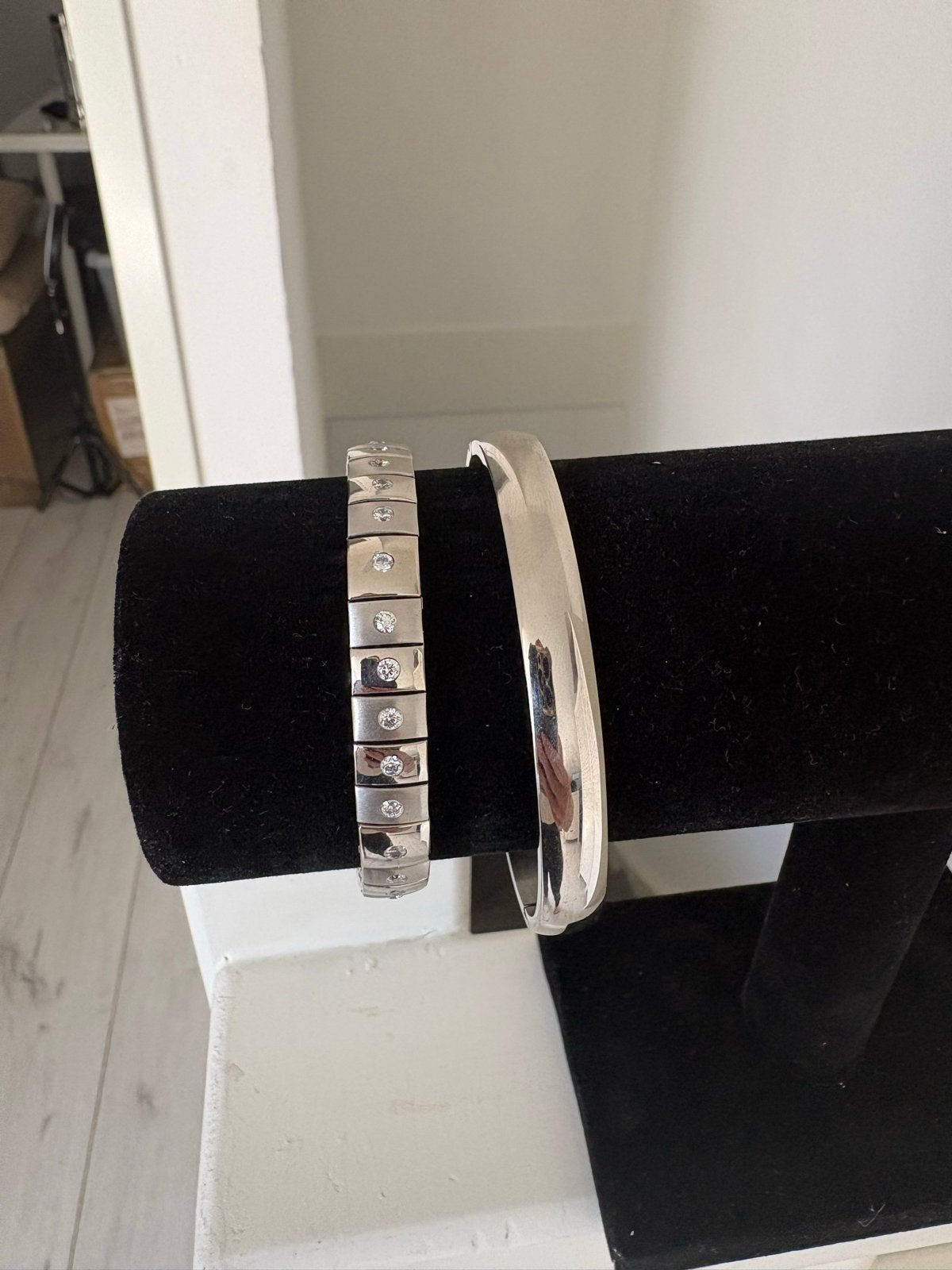 Magneet armband met koper en gewone armband - Set, Met kristal, Overige materialen, Nieuw, Ophalen of Verzenden
