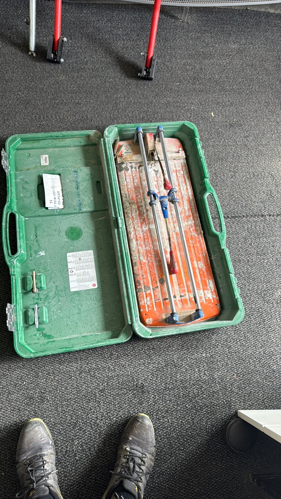 Tegelsnijder TS60, Ophalen, Gebruikt