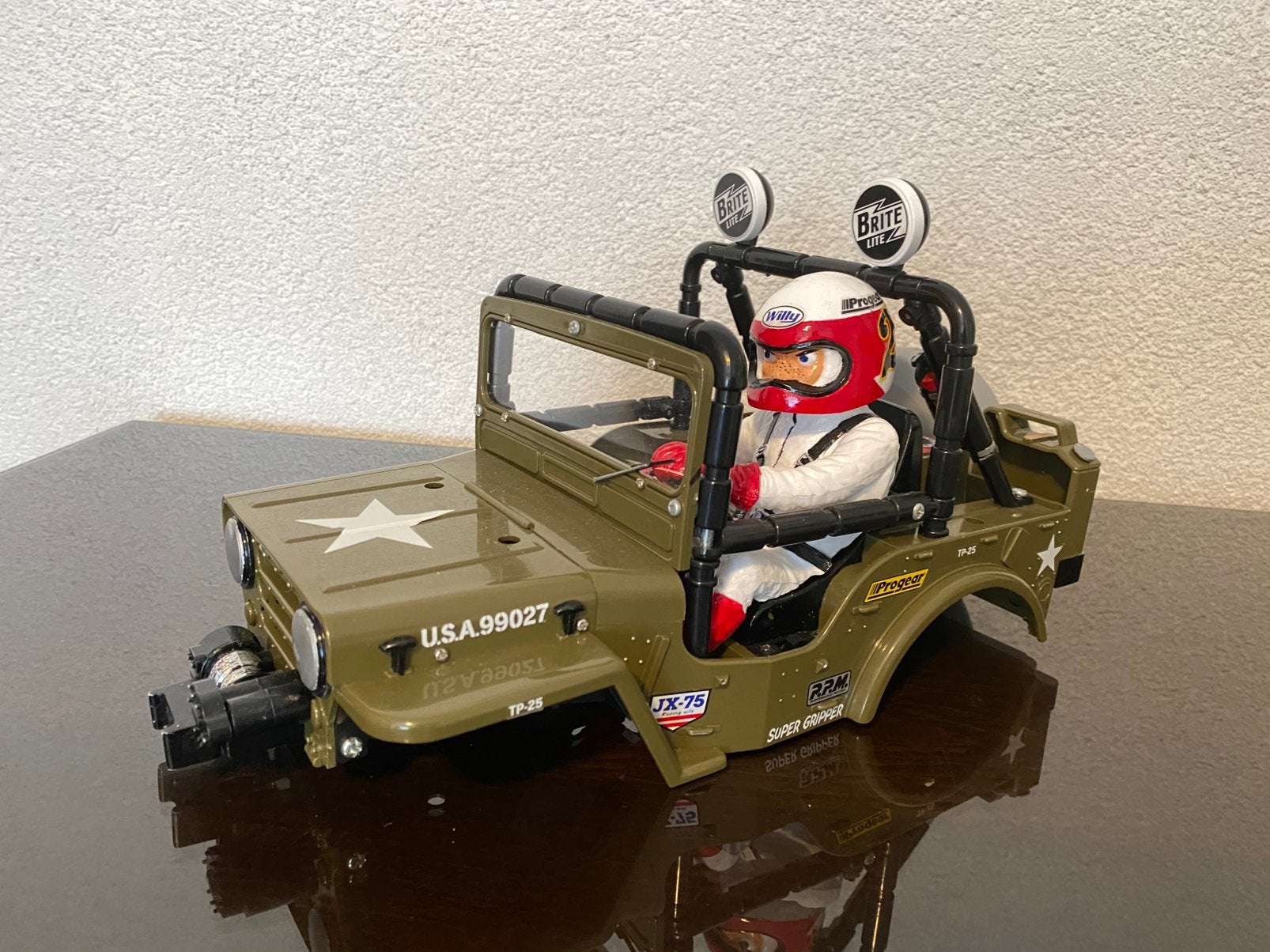 Tamiya Wild Willy body, zeer mooi gedetailleerd, Elektro, Auto offroad, Nieuw, Ophalen of Verzenden