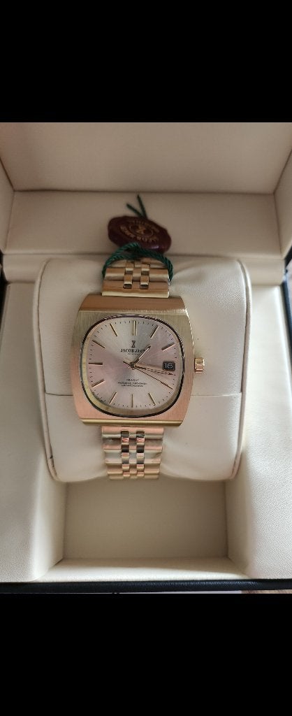 Jacob Zech horloge - Zo goed als nieuw, Overige merken, Staal, Staal, Polshorloge