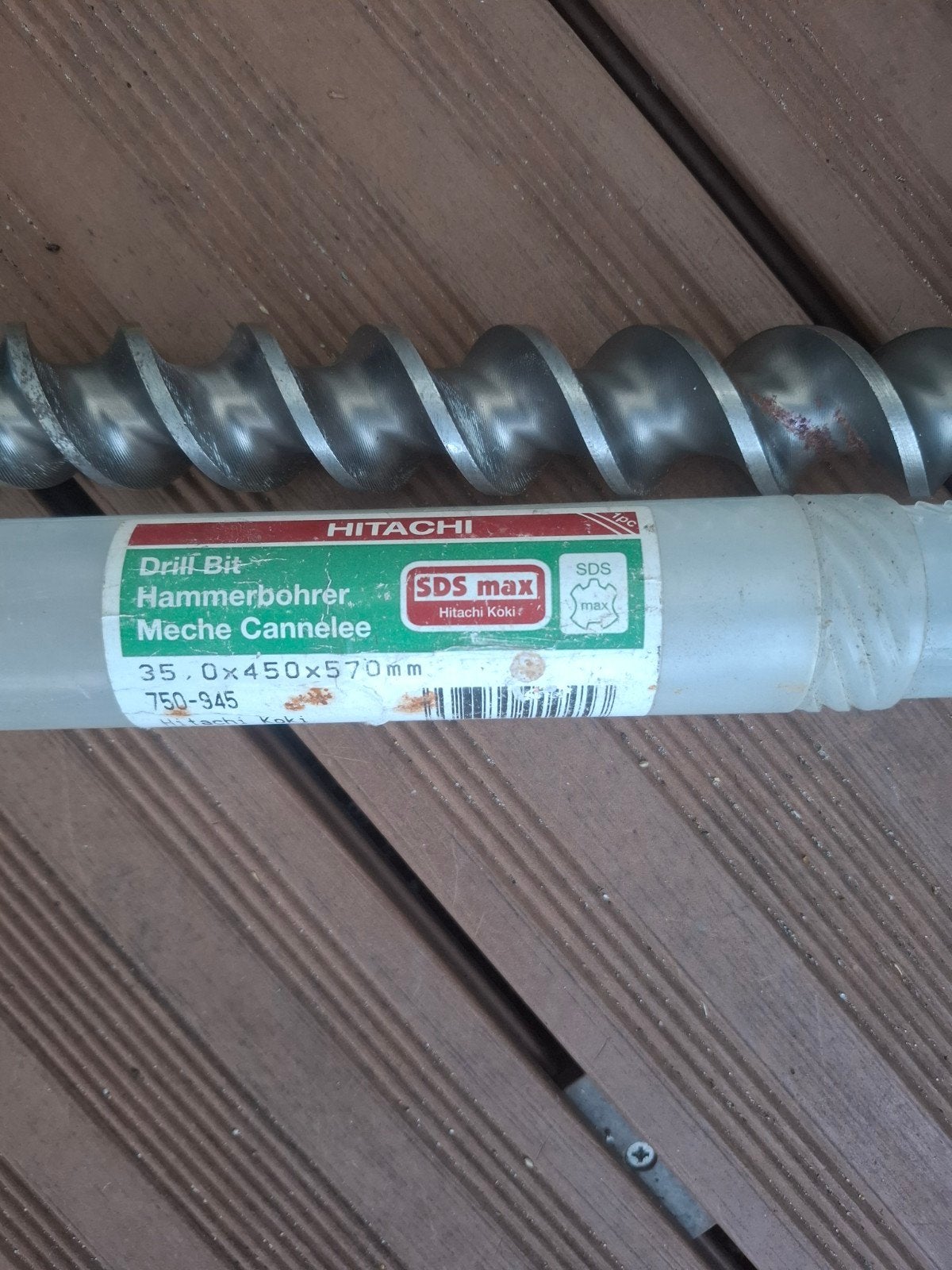 Hitachi SDS Max Betonboor 35.0x450x570mm, Ophalen of Verzenden