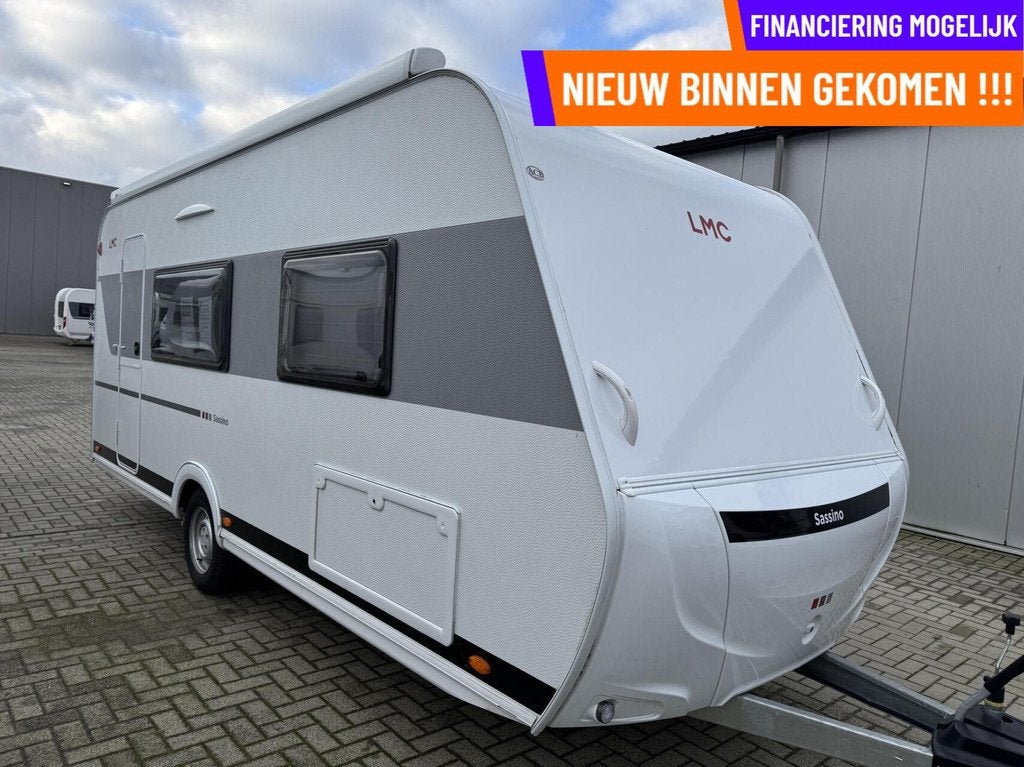 LMC SASSINO 470 FRANSBED + MOVER + CASSETTE LUIFEL + GFK DAK, Caravans en Kamperen, Mover, 7 tot 8 meter, Bedrijf, LMC en Münsterland