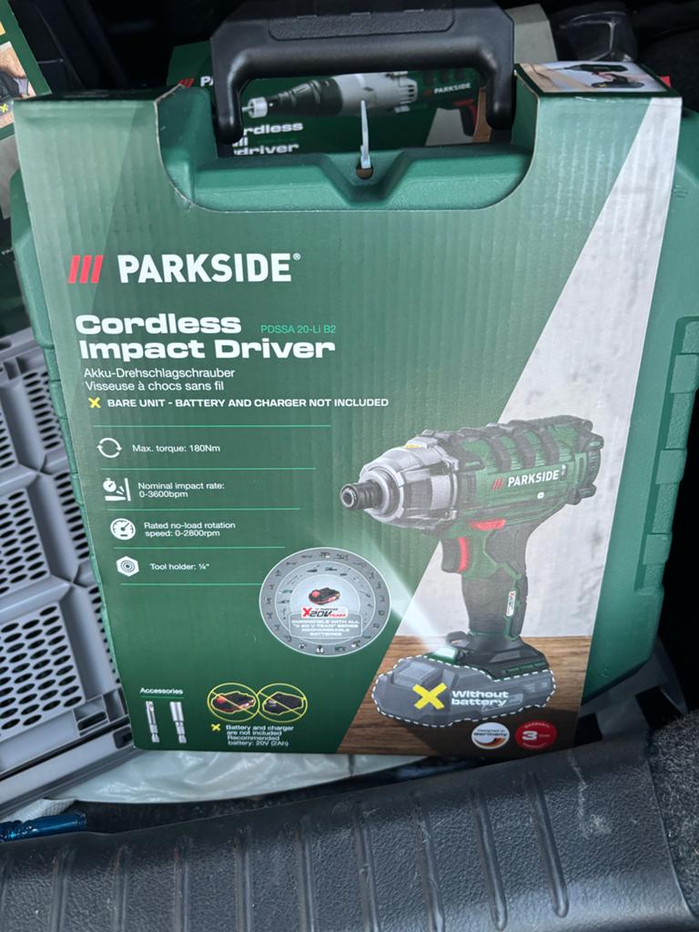 Parkside Accu Slagmoersleutel, Ophalen of Verzenden, Nieuw, Overige typen