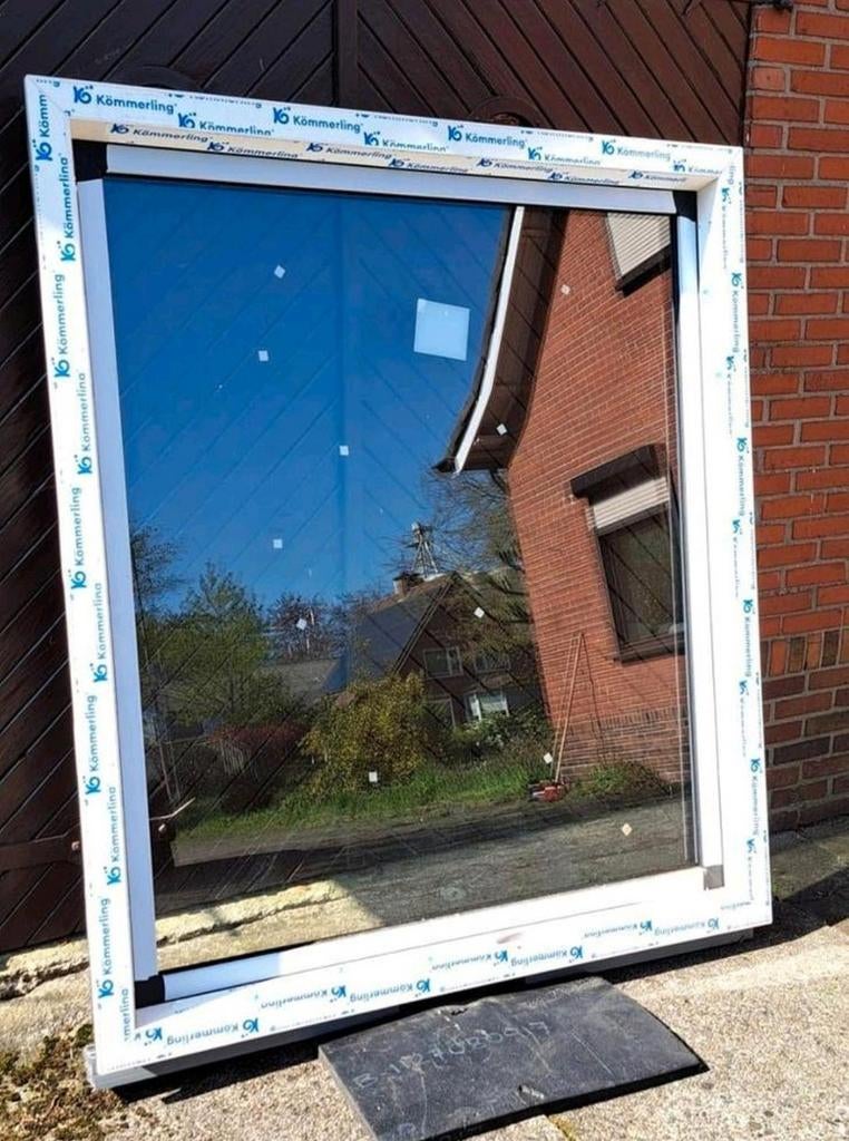 Nieuw groot kunststof kozijn 150 x 170 draai-kiep Hr++, Ophalen of Verzenden