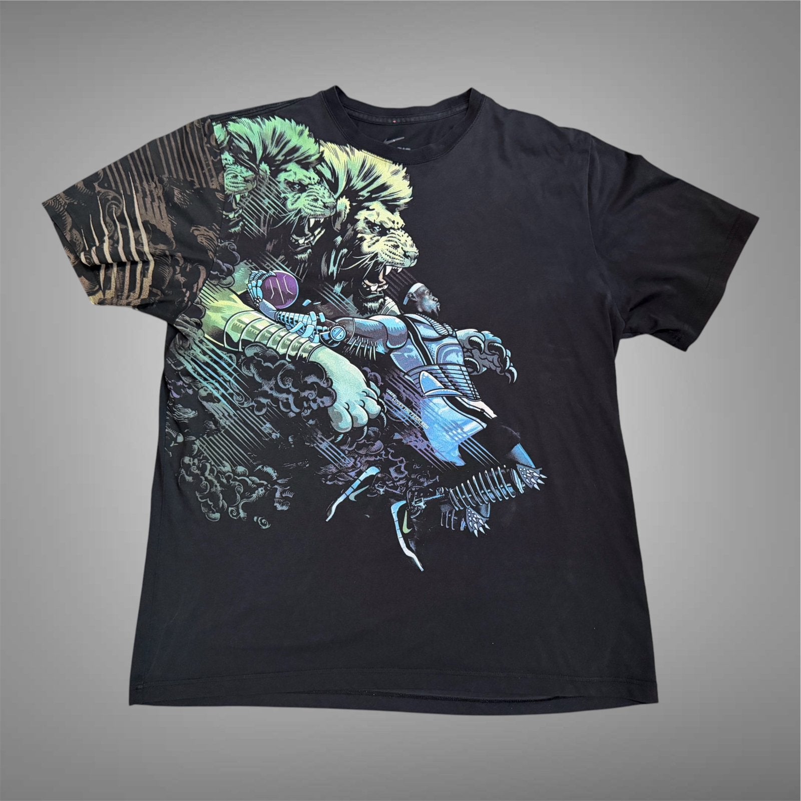 Vintage Nike LeBron James graphic shirt maat XXL basketbal, Ophalen of Verzenden, Kleding