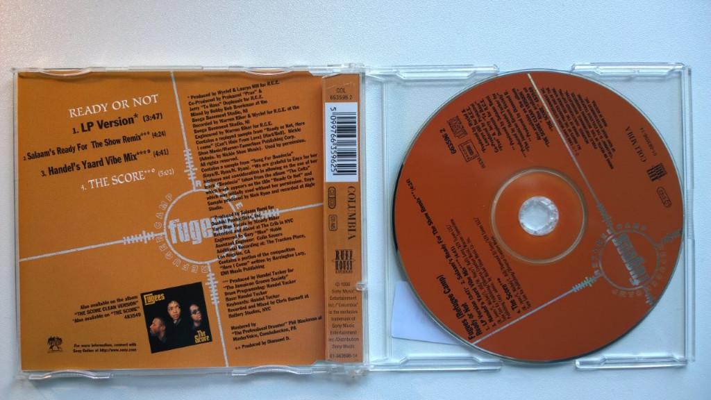 Fugees (Refugee Camp) - Ready Or Not, Maxi-single, Ophalen of Verzenden, Zo goed als nieuw, 1 single