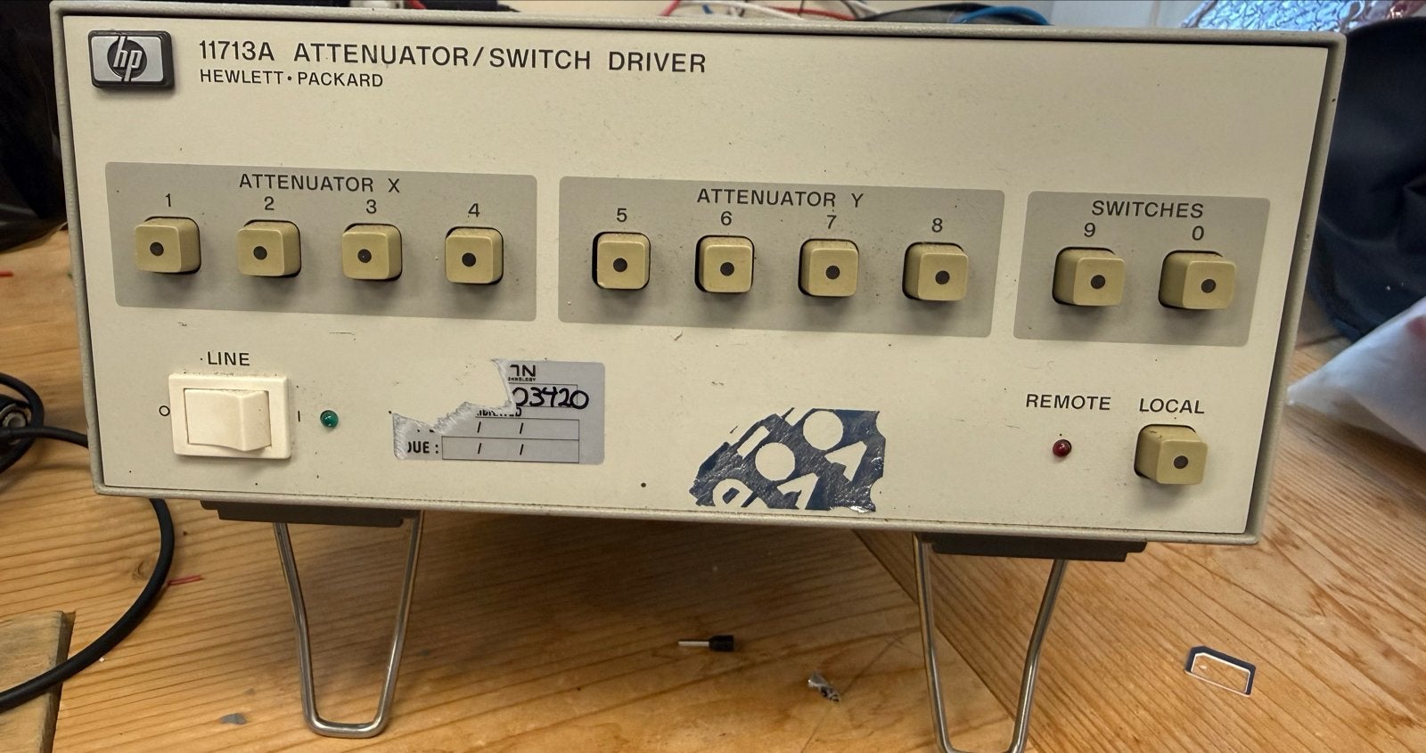 Hewlett-Packard 11713A Attenuator/Switch Driver, Doe-het-zelf en Verbouw, Meetapparatuur, Ophalen