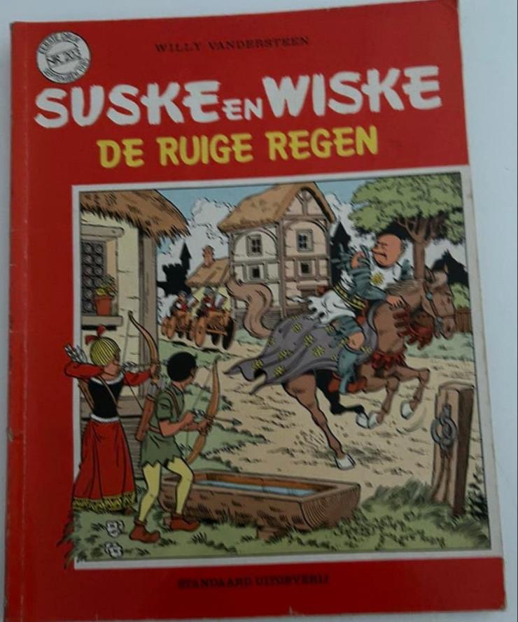 Suske en Wiske 203: De Ruige Regen - Lambik Hood in de Midde, Eén stripboek, Ophalen of Verzenden, Gelezen