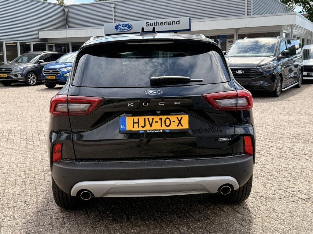 Ford Kuga 2.5 PHEV Titanium | SCI | 243pk | Wegklapbare trek, Gebruikt, Euro 6, Zwart, Hybride Elektrisch/Benzine