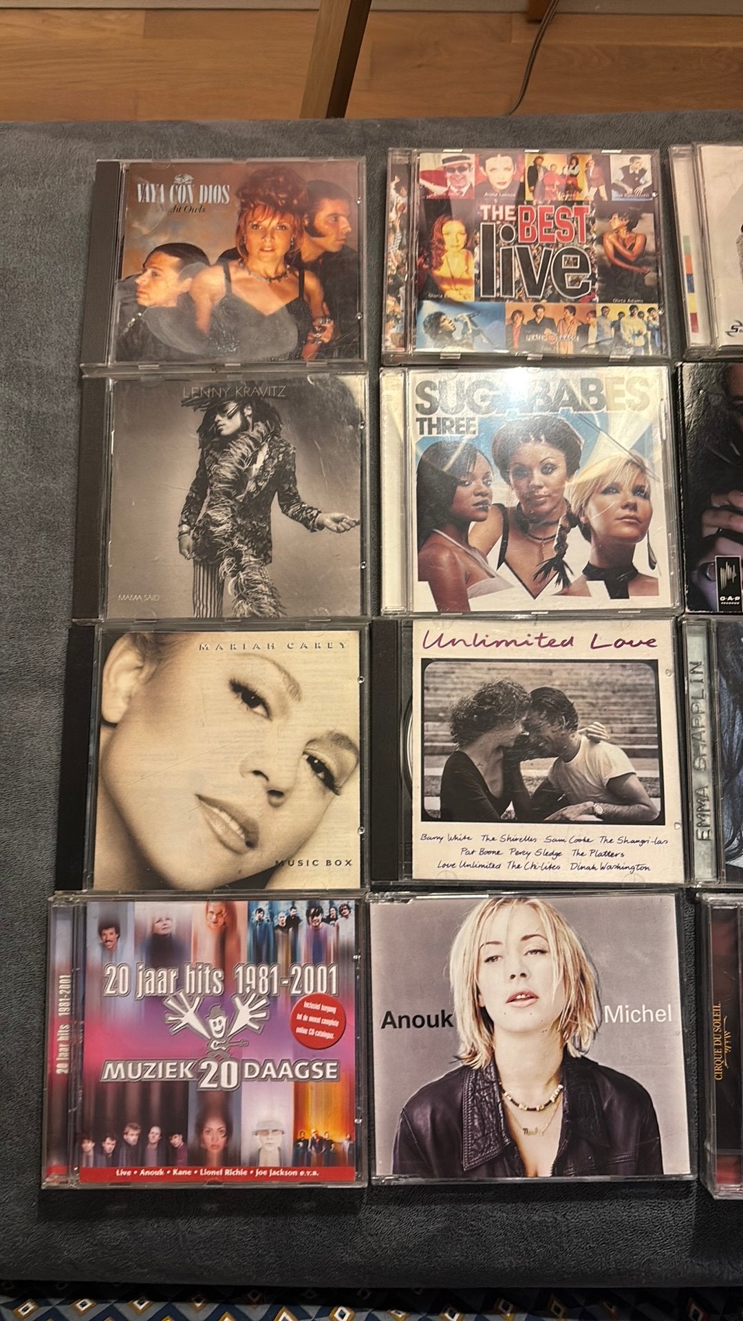 20 diverse pop/rock CD's: Anouk, Mariah Carey, K3, etc., Gebruikt, Pop, Ophalen of Verzenden, Inclusief boekje