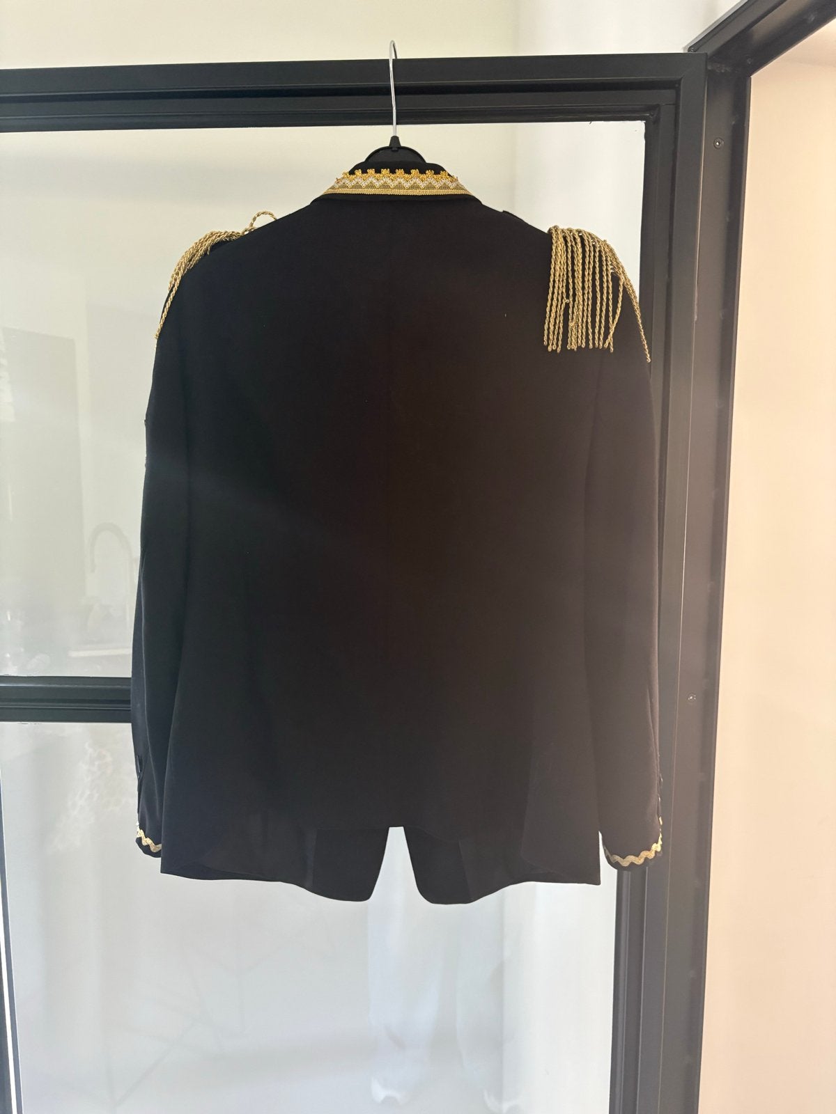 Oeteldonk jasje - Carnaval jasje met gouden details, Maat 38/40 (M), Carnaval, Ophalen of Verzenden, Kleding