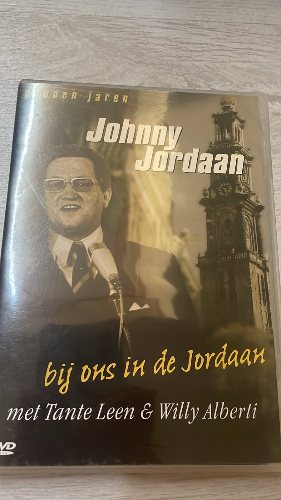 Johnny Jordaan - Bij ons in de Jordaan DVD, Gebruikt, Alle leeftijden, Muziekvideo's, Inclusief doosje