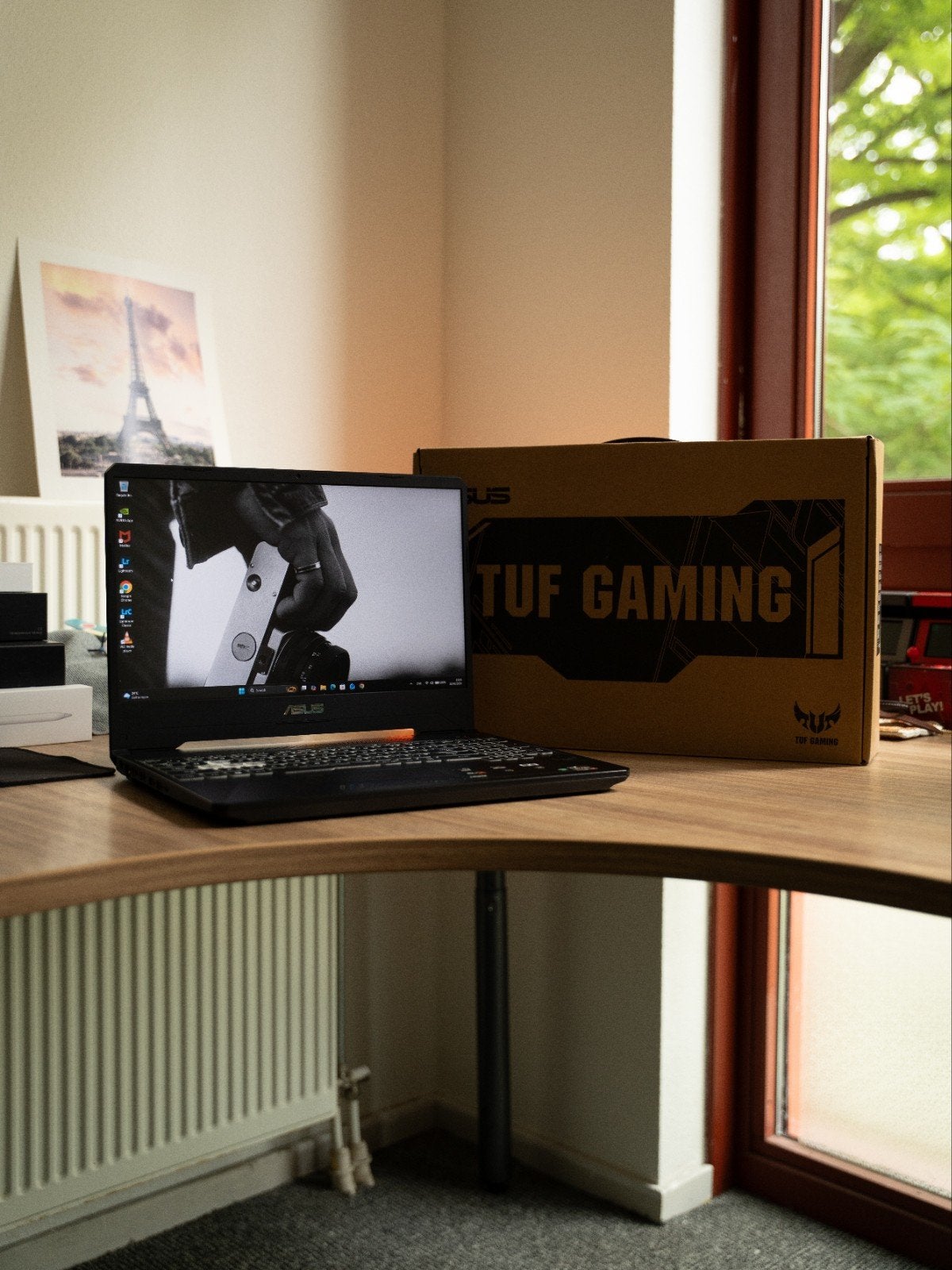 ASUS TUF GAMING Laptop FX505DT, Computers en Software, Windows Laptops, Ophalen, 2 tot 3 Ghz, Zo goed als nieuw, Gaming