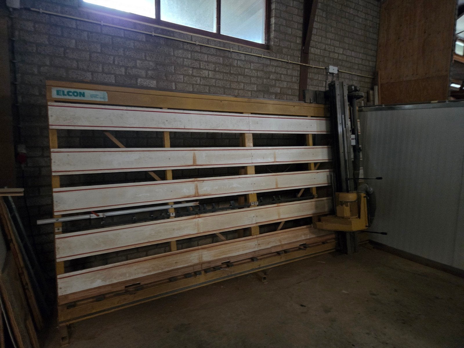 Elcon Platenzaag - Professionele Verticale Zaagmachine, Doe-het-zelf en Verbouw, Ophalen