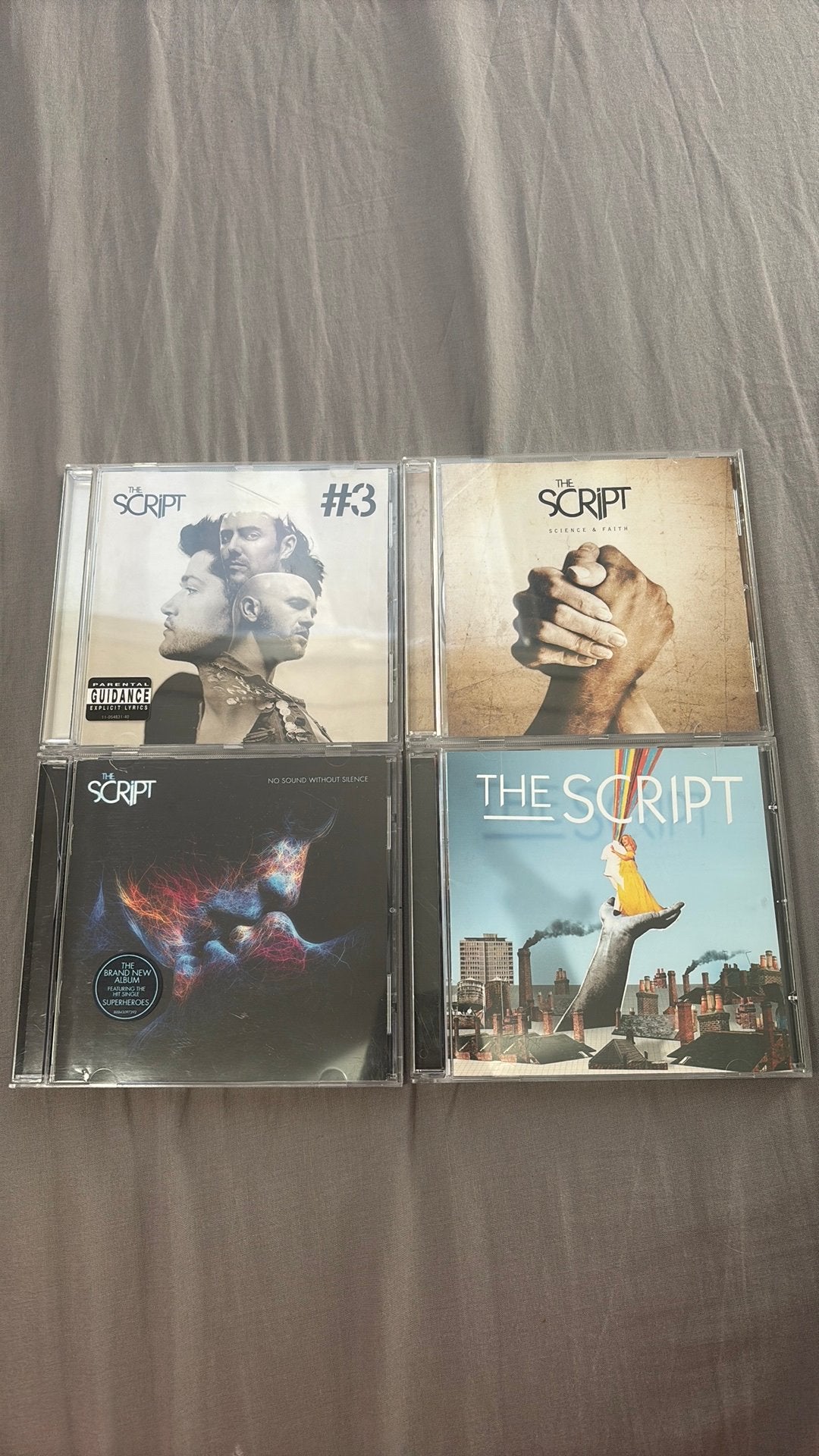 Cd’s the script, Ophalen, Zo goed als nieuw