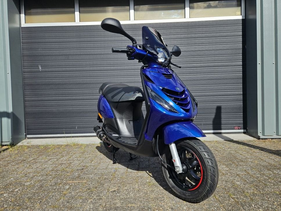 PIAGGIO ZIP 50 4T E5 BJ 2021 BROM BMW BLEU 4070KM + OPTIES, Onbekend, Ophalen of Verzenden, Zo goed als nieuw, Onbekend