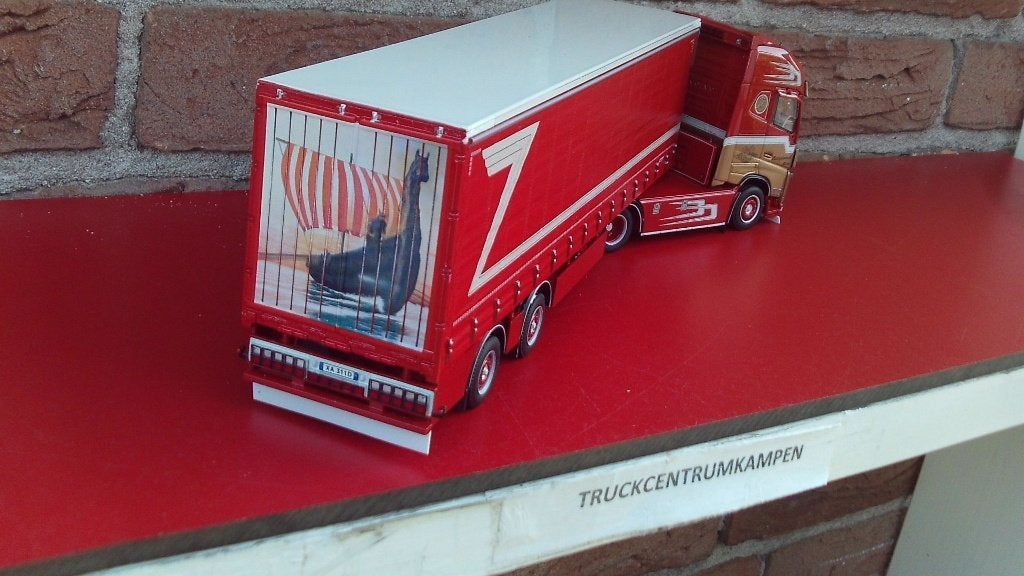 Tekno  Volvo  Fh4  Globetrotter  van  Zampieri  Adriano., Ophalen of Verzenden, Nieuw, Bus of Vrachtwagen, Tekno