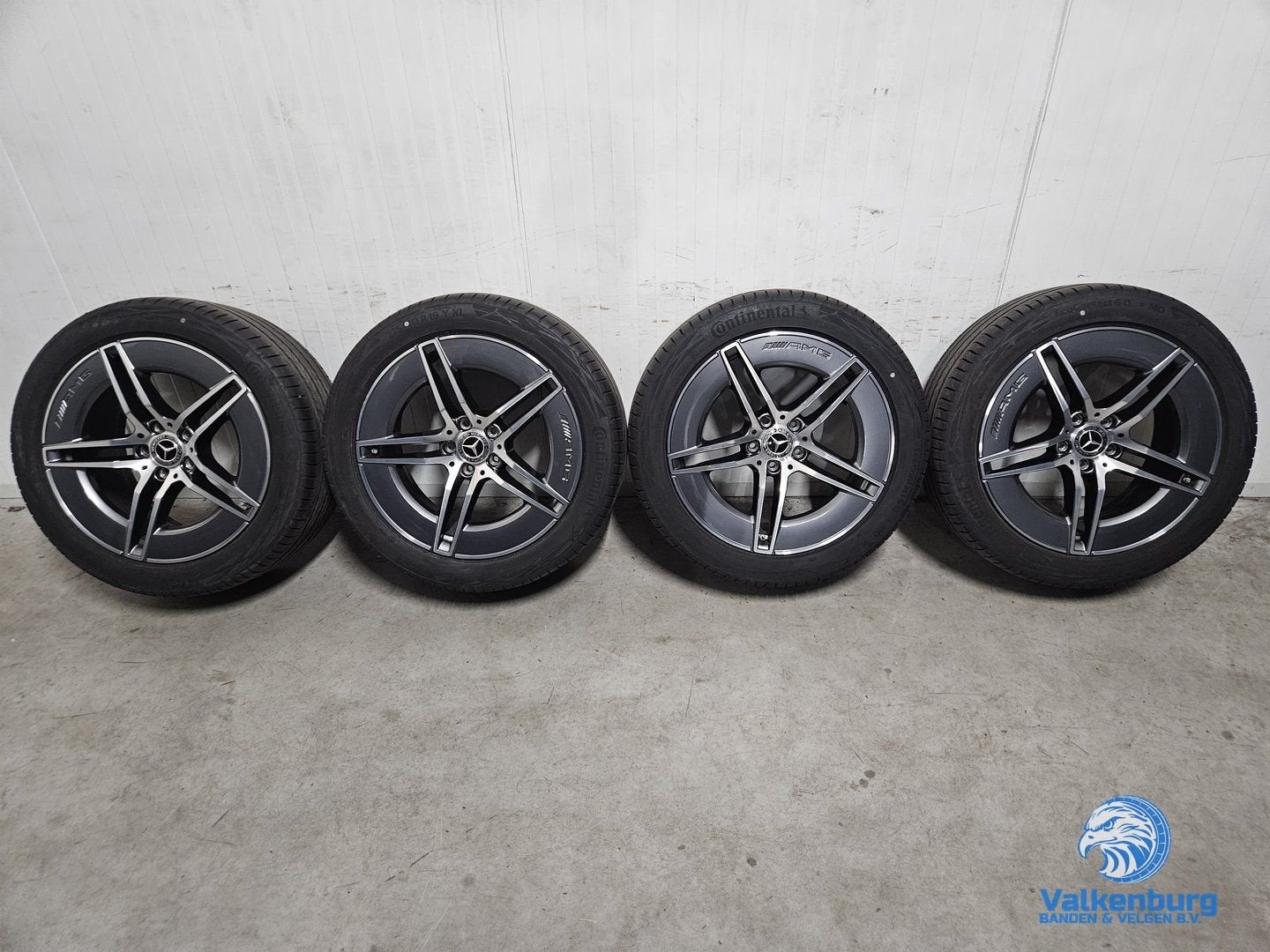 7mm! Originele Mercedes E Klasse W214 S214 AMG 19 inch breed, 19 inch, -, -, Banden en Velgen