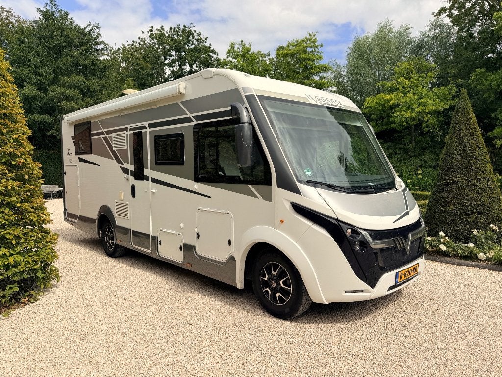 Mobilvetta Kea i90 Queensbed dakairco met breedspoor chassis, Caravans en Kamperen, Ringverwarming, Fiat, Luifel, 7 tot 8 meter