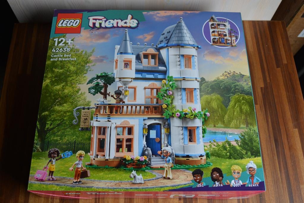 Lego Friends 42638 I Bed and breakfast in kasteel Gloednieuw, Kinderen en Baby's, Speelgoed | Duplo en Lego, Nieuw, Lego, Complete set