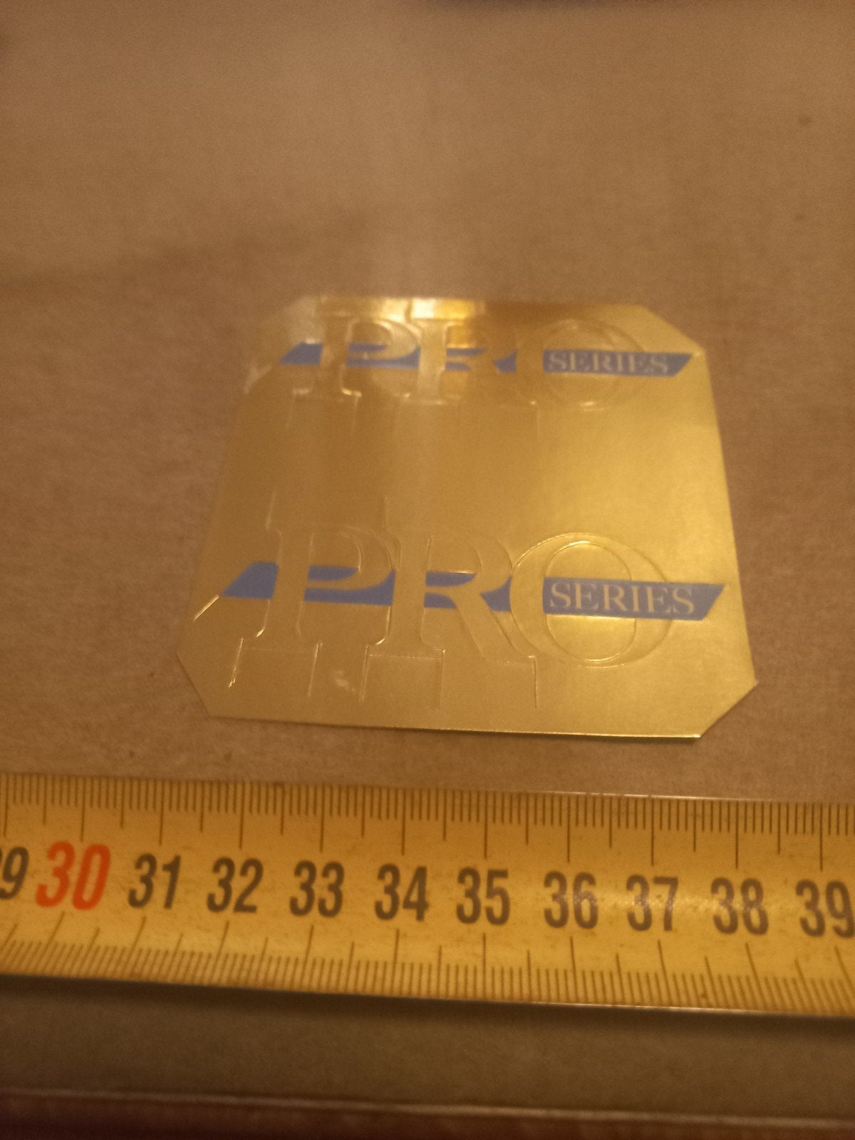 Gouden 'PRO SERIES' Sticker - Nieuw, Ophalen of Verzenden