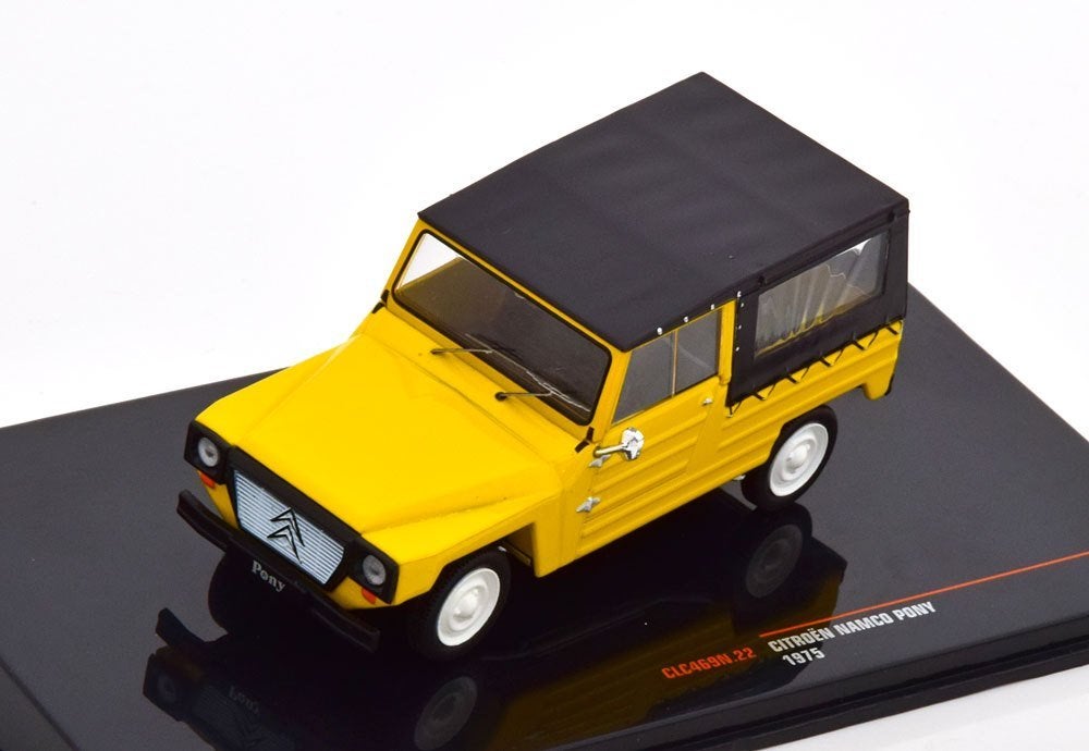 Citroen Namco Pony 1975 Geel / Zwart 1-43 Ixo Models, Overige merken, Tschuiten@hotmail.com, Duitsland, Auto
