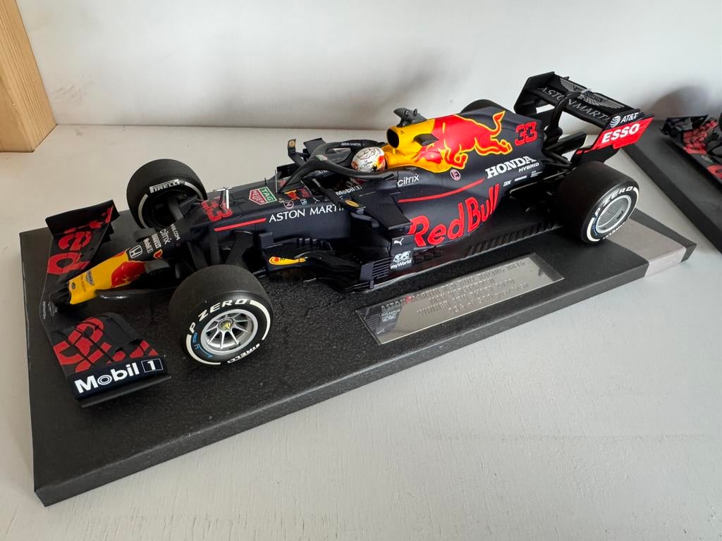 Max Verstappen editie 58 winner Abu Dahbi, Ophalen of Verzenden, Zo goed als nieuw, MiniChamps
