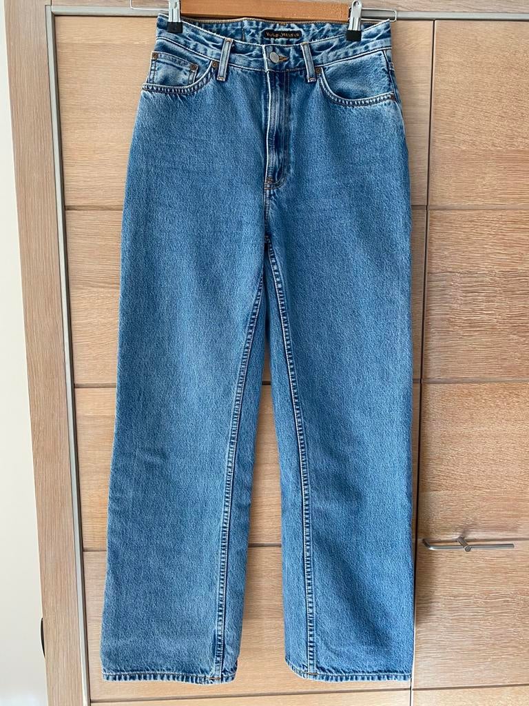 Nudie Clean Eileen jeans in 100% biokatoen, maat 27/30, Kleding | Dames, Blauw, Nieuw, Nudie, Ophalen of Verzenden