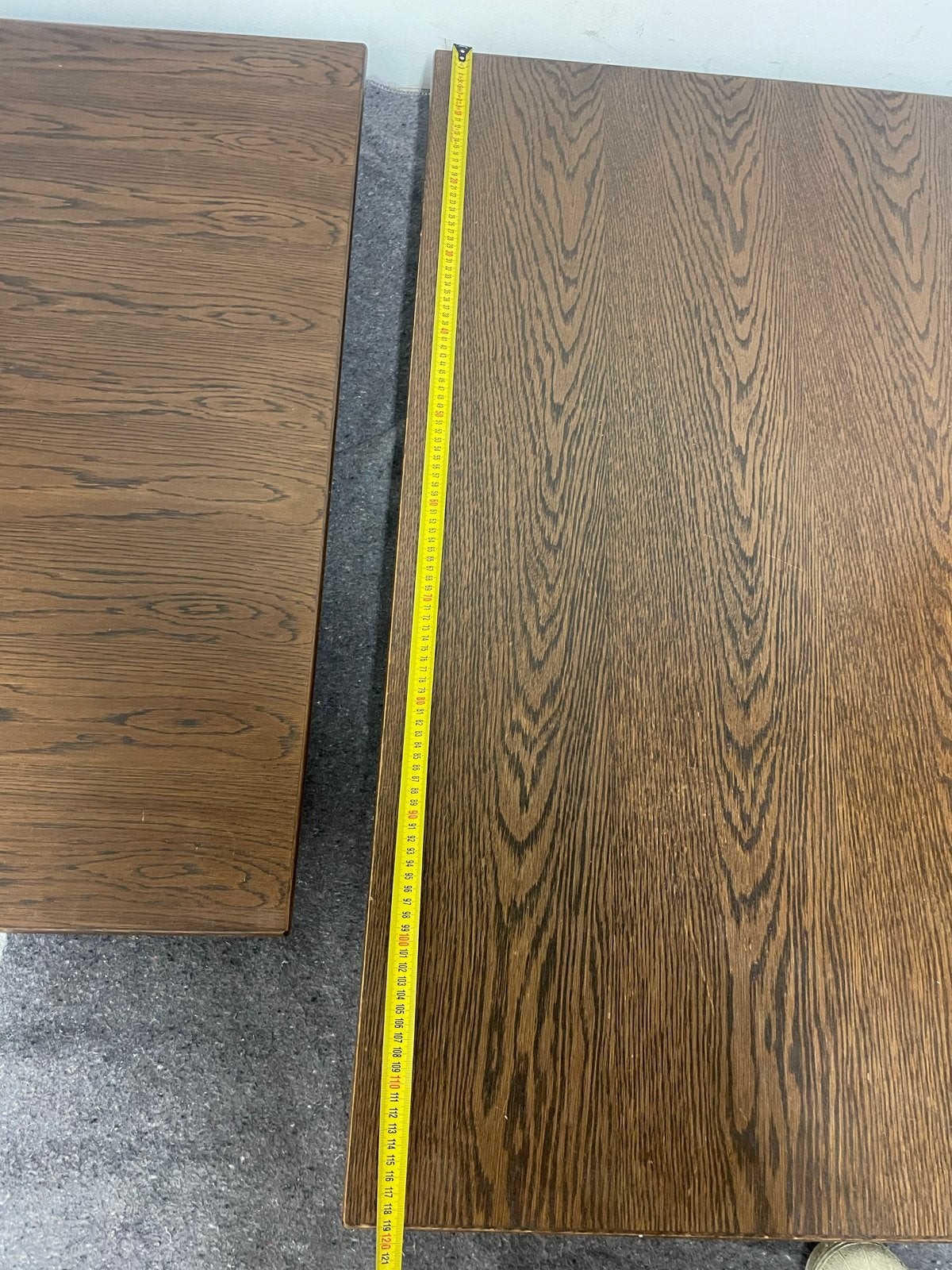 Houten tafelblad en poten - Gebruikt, Ophalen, Gebruikt, 100 tot 150 cm, 50 tot 100 cm
