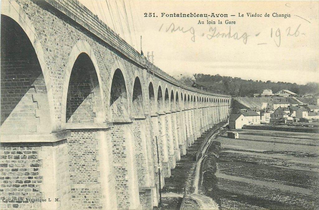 701-495-025 Fontainebleau Avon, Verzenden, Voor 1920, Frankrijk