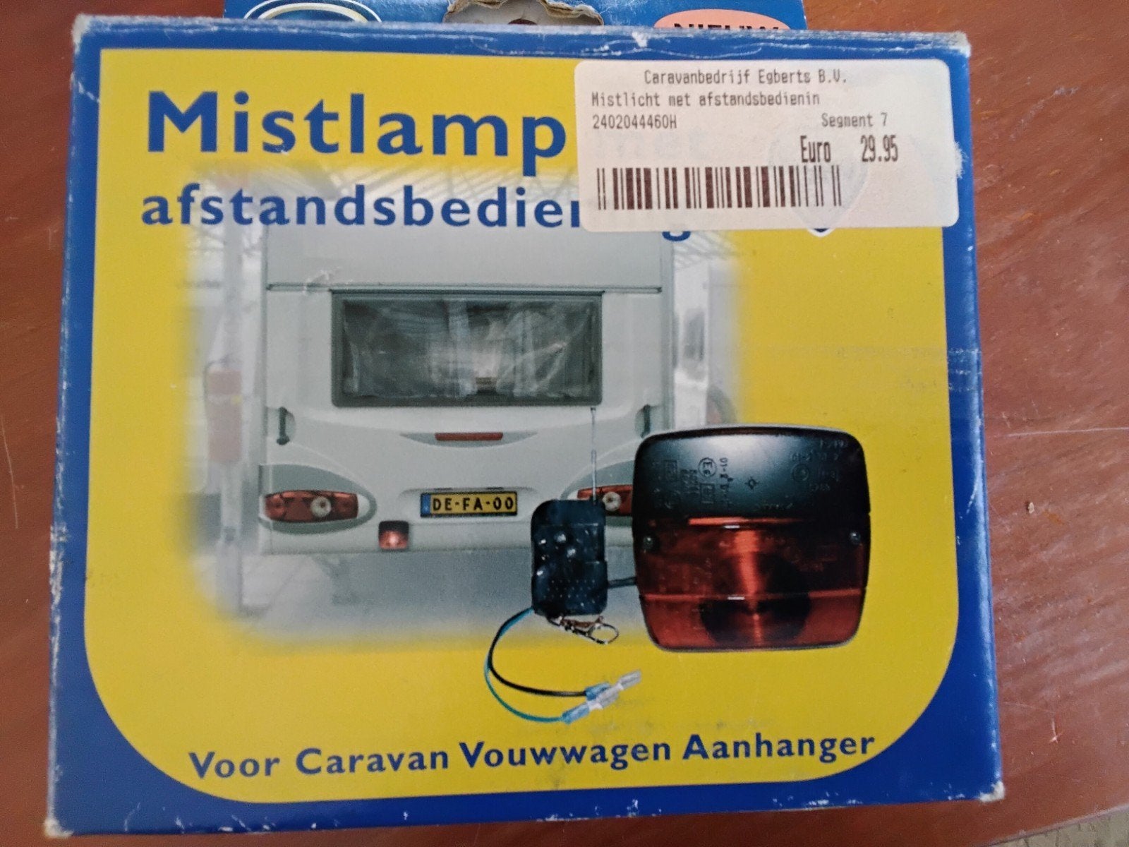 Defa mistachterlicht met afstandsbediening, Ophalen of Verzenden, Nieuw