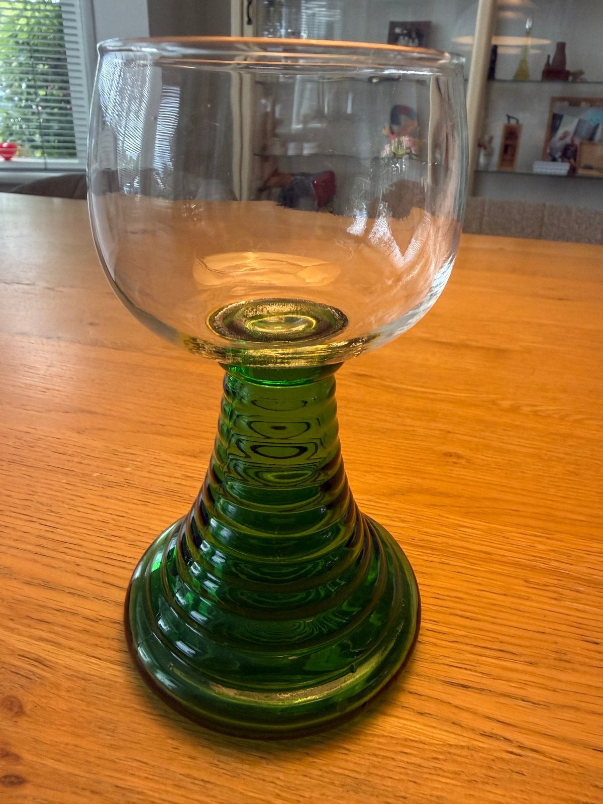 Set van 6 Groene Romer Wijnglazen, Antiek en Kunst, Ophalen of Verzenden