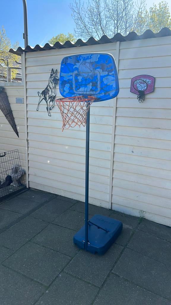 Basketbalring voor kinderen Tarmak, Ophalen, Zo goed als nieuw, Ring, Bord of Paal