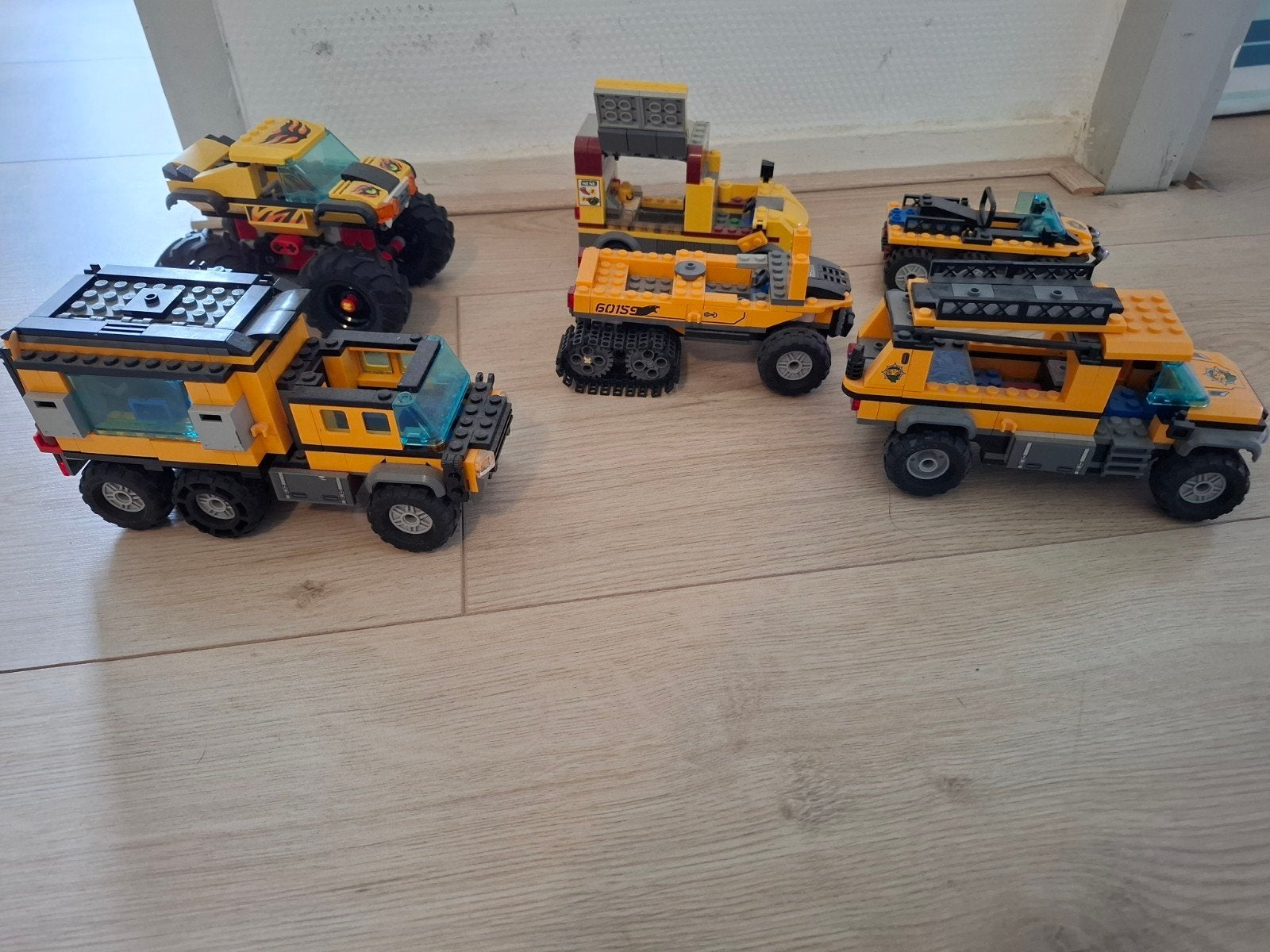 Lego voertuigen, Ophalen, Gebruikt