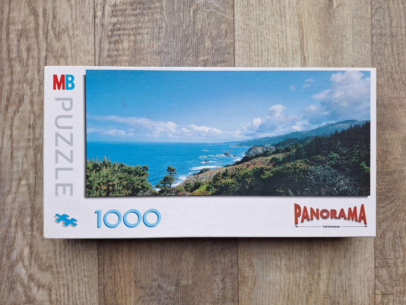 Nieuw! MB, Kust in Oregon USA, Panorama Puzzel 1000 stukjes, Ophalen of Verzenden, 500 t/m 1500 stukjes, Nieuw, Legpuzzel