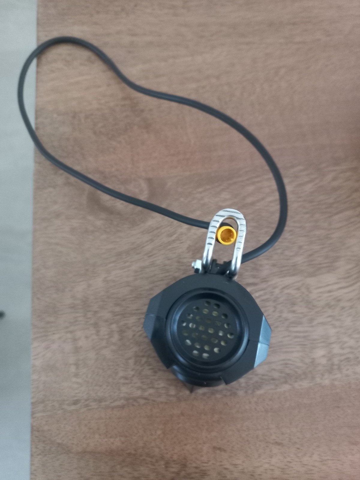 Voorlamp + toeter fatbike of electrische fiets, Ophalen, Waterbestendig, Voorlicht, Zo goed als nieuw