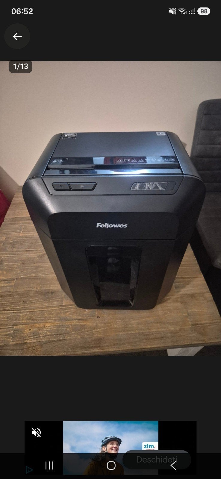 Fellowes AutoMax 90M papierversnipperaar, Ophalen of Verzenden
