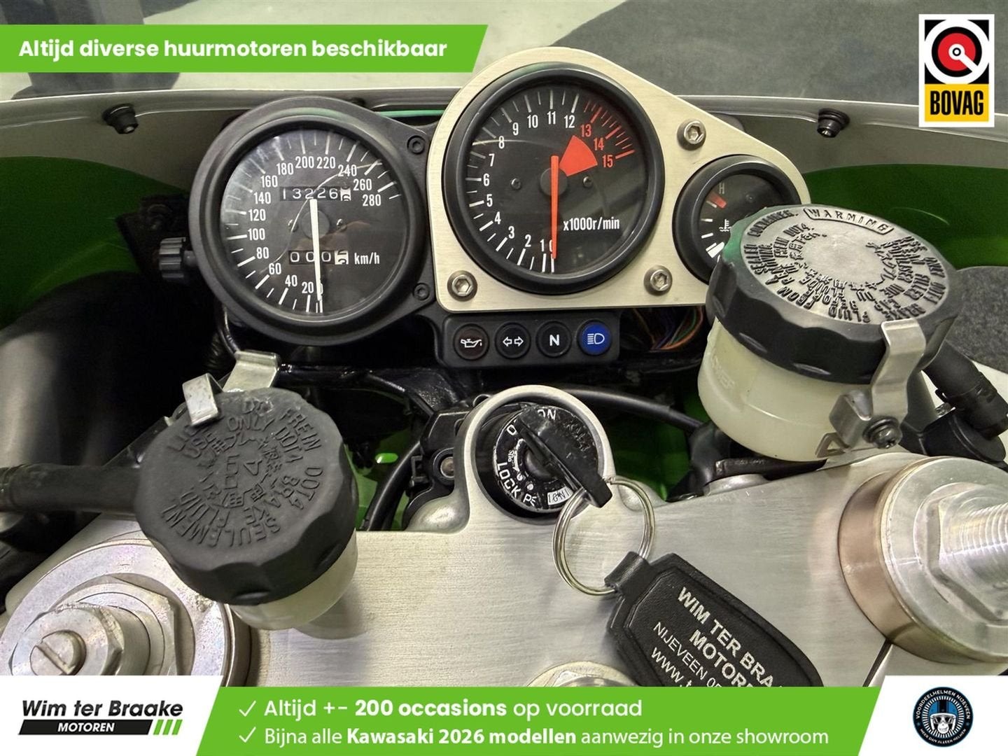 Kawasaki ZX 7 RR (bj 1997) 13,226 km, 4 cilinders, Motorrijbewijs A, Bedrijf, Onbekend