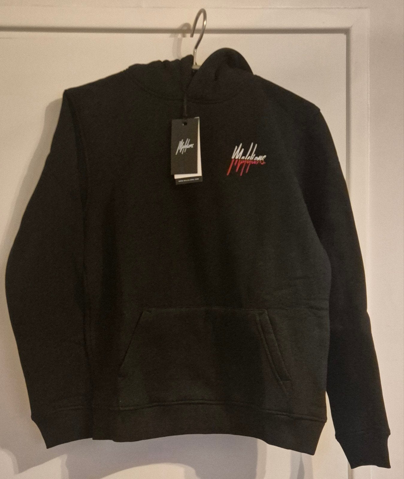 Malelions joggingpak maat S - Zwart met rood/wit logo, Zwart, Malelions, Nieuw, Overige maten